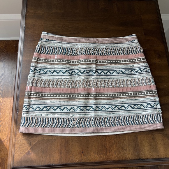 Mango Embellished Mini Skirt - Picture 1 of 3